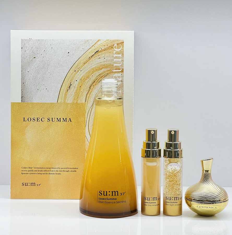 Bộ Nước Thần Hoàng Kim Su:m37 LosecSumma Elixir Essence Secreta Set