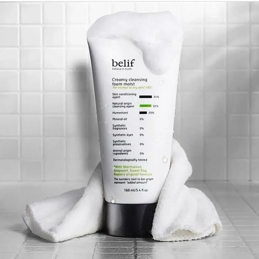 Belif Creamy Cleansing Foam Moist