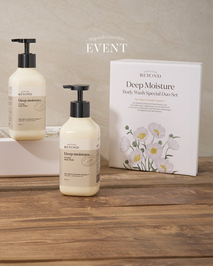 Bộ Dưỡng Ẩm Cơ Thể Beyond Deep Moisture Body Wash Special Set